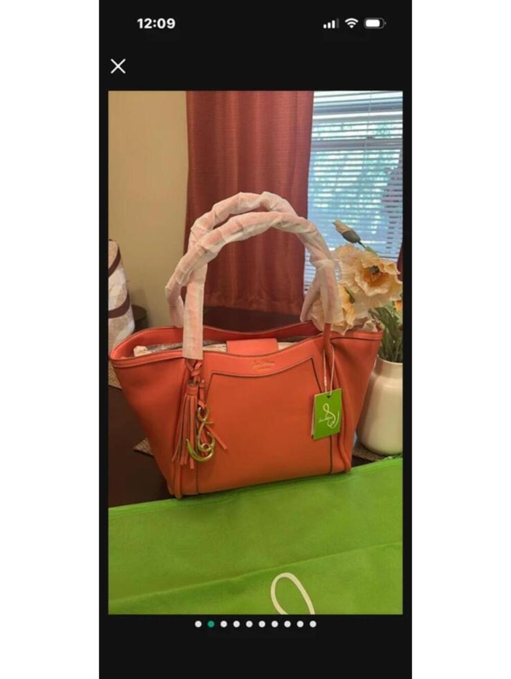 Sam Edelman Terracotta Neli tote with pouch style #sevs23414-TECO